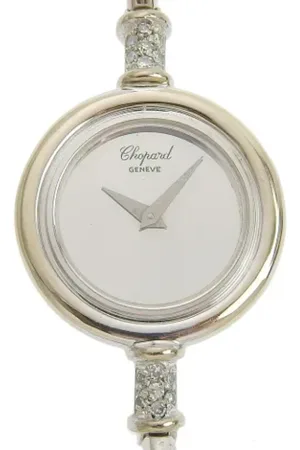 Chopard Pre-owned, Herr, ONE Size, Pre-owned Rostfritt stal klockor