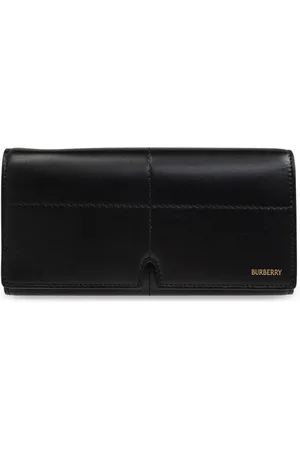 Burberry Accessoarer, Dam, ONE Size, Läder, Läderplånbok med logotyp