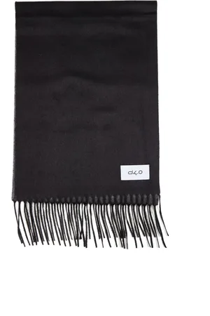 D4.0 Accessoarer, Herr, ONE Size, Kashmir, Svart Halsduk Kollektion