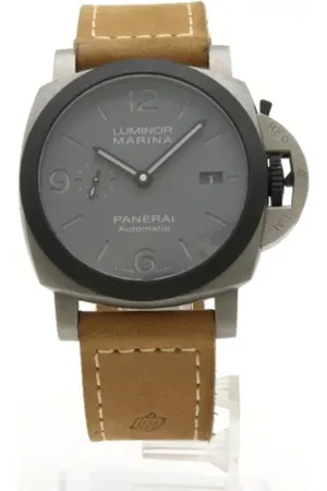 PANERAI Pre-owned, Herr, ONE Size, Pre-owned Rostfritt stal klockor