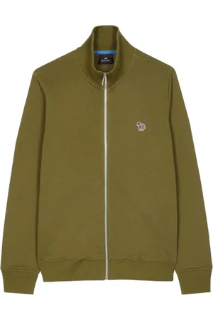 Paul Smith Sweatshirts & Hoodies, Herr, L, Bomull, Zebra Logo Zip Sweatshirt