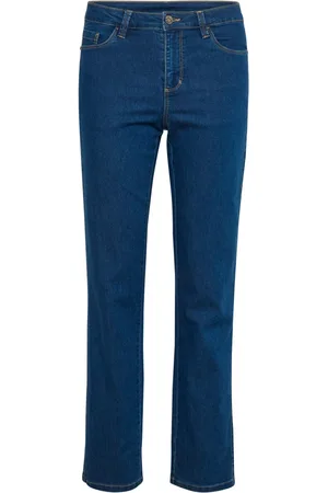Kaffe Jeans, Dam, XS, Bomull, Raka jeans