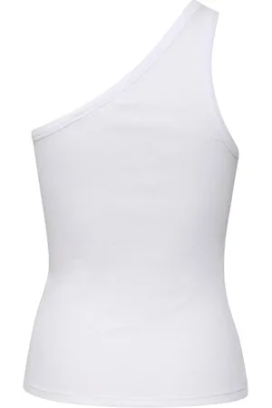 Gestuz Topp, Dam, 2Xs, Bomull, One Shoulder Basic Top