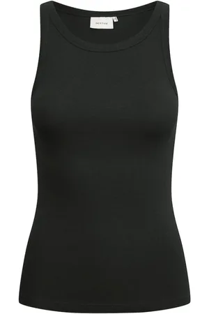 Gestuz Topp, Dam, XS, Bomull, Slim Fit Kort Top