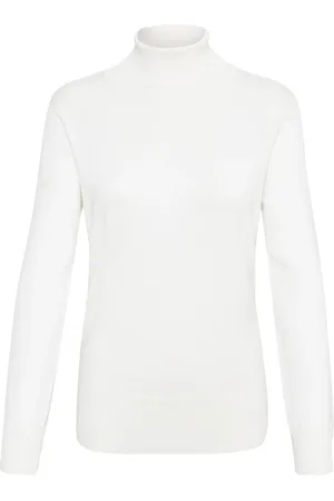 Kaffe Stickade tröjor & koftor, Dam, L, Nylon, Astrid Roll Neck Tröja