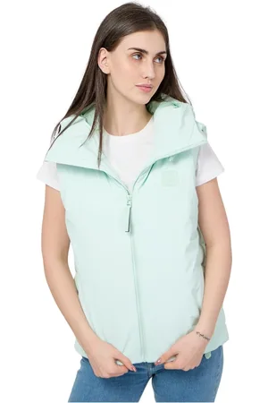 Rains Jacka, Dam, XL, Polyester, Loop Vest Mineral