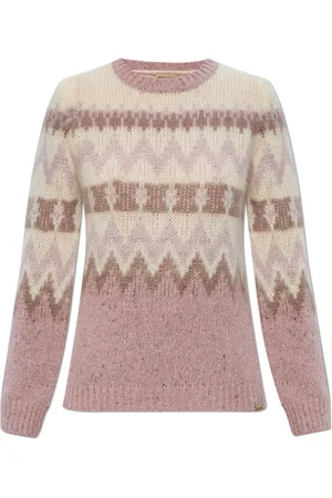 Woolrich Stickade tröjor & koftor, Dam, L, Mönstrad Tröja