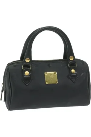MCM Pre-owned, Dam, ONE Size, Pre-owned handväska i canvas