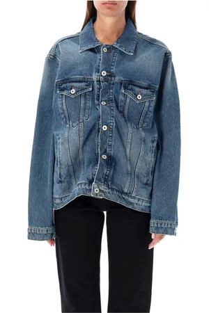Y / PROJECT Jacka, Dam, M, Denim, Vintage Wire Denim Jacket