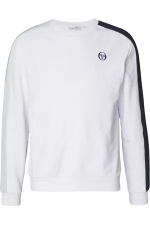 Sergio Tacchini Sweatshirts & Hoodies, Herr, L, Bomull, Logo Sweatband - Klassisk Stil