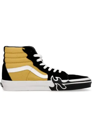 Vans Skor, Herr, 44 EU, Mocka, Flame High-Top Snörsko