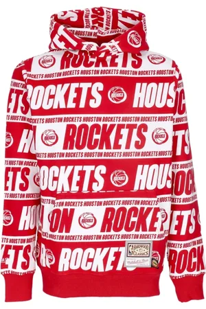 Mitchell & Ness Sweatshirts & Hoodies, Herr, S, Bomull, Houston Rockets Hoodie