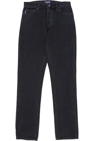 Octopus Jeans, Herr, W32, Denim, Svarta Denim Regular Fit Jeans