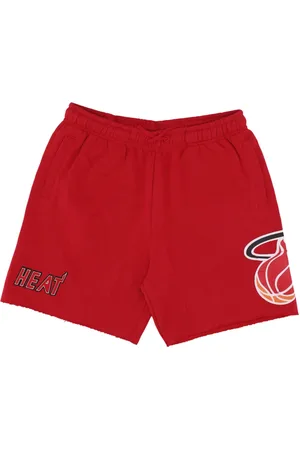Mitchell & Ness Sport, Herr, M, Bomull, Miami Heat Vintage Logo Fleece Shorts