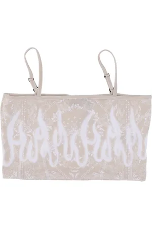 Vision Of Super Topp, Dam, M, Polyester, Bandana Print Ärmlös Topp
