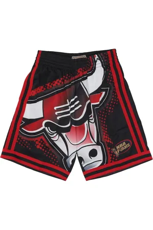 Mitchell & Ness Sport, Herr, L, Polyester, Chicago Bulls Basketshorts Svart