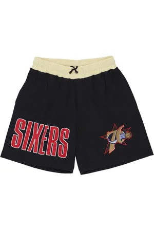 Mitchell & Ness Sport, Herr, L, Polyester, Philadelphia 76ers Basketshorts Vintage Stil