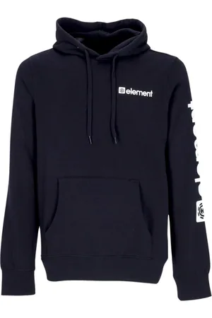 Element Sweatshirts & Hoodies, Herr, XL, Svart Hoodie med Känguruficka