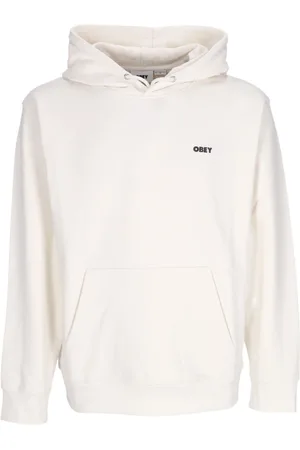 Obey Sweatshirts & Hoodies, Herr, L, Bomull, Lättvikts huva tröja fransk terry
