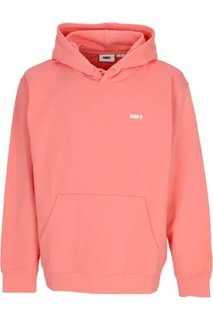 Obey Sweatshirts & Hoodies, Herr, XS, Bomull, Lättvikts huvtröja Fransk Terry