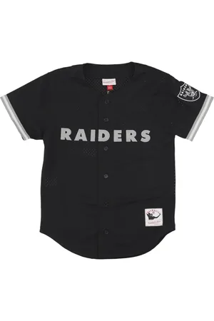 Mitchell & Ness Sport, Herr, M, Polyester, Lasrai Svart NFL T-shirt Mesh