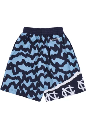 Mitchell & Ness Sport, Herr, L, Polyester, Ncaa Basketball Shorts Tar Heels Logo