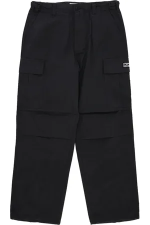 Obey Byxor, Herr, W34, Bomull, Cargo Byxa Tvättad Svart