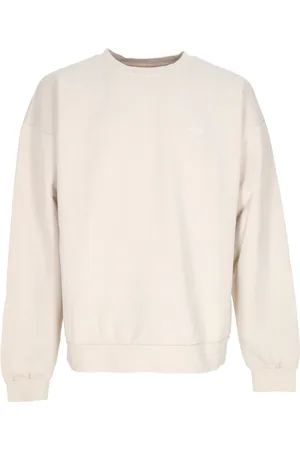 Obey Sweatshirts & Hoodies, Herr, XL, Bomull, Lättvikts Crewneck Sweatshirt Pigment Clay