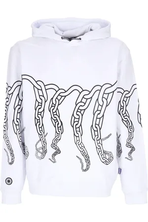 Octopus Sweatshirts & Hoodies, Herr, XL, Bomull, Lättvikts huva med kedja huva