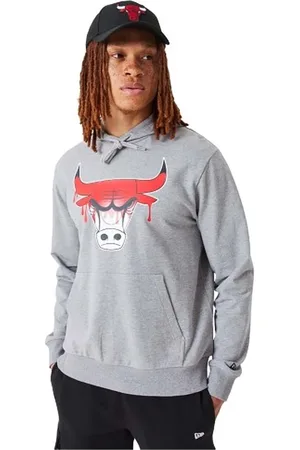 New Era Sweatshirts & Hoodies, Herr, M, NBA Chicago Bulls NBA Drip Logo Hoodie