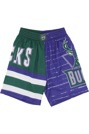 Mitchell & Ness Sport, Herr, M, Polyester, Milwaukee Bucks Basketball Shorts