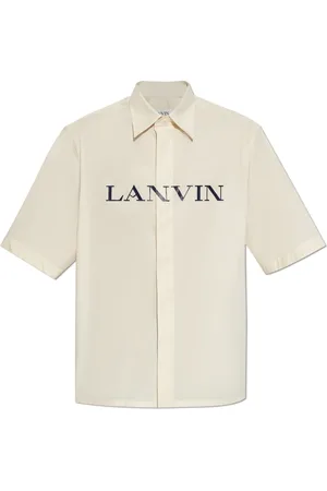 Lanvin Skjorta, Herr, S, Bomull, Skjorta med logotyp
