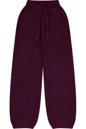 LANEUS Byxor, Dam, S, Sportiga Cashmere Silke Byxor