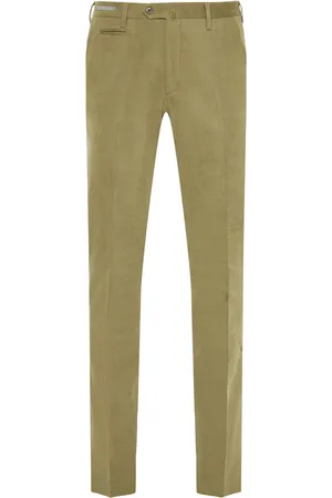 corneliani Byxor, Herr, L, Bomull, Stretch bomullsbyxor med fickor