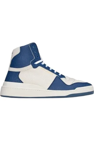 Saint Laurent Skor, Herr, 42 EU, Läder, Premium Läder Mid-Top Sneakers