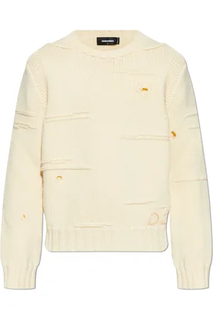 Dsquared2 Stickade tröjor & koftor, Herr, L, Ulltröja