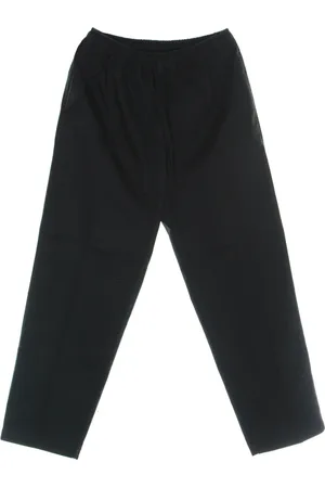 Obey Byxor, Herr, L, Bomull, Svart Twill Långa Byxor Elastisk Dragsko