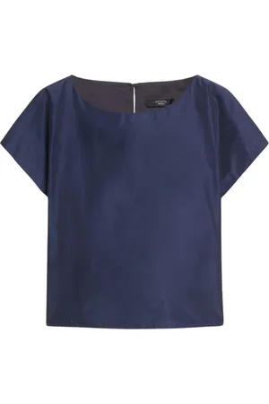 Max Mara Topp, Dam, M, Fyrkantig hals Kimono ärm blus