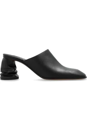 Alexander McQueen Skor, Dam, 37 EU, Läder, Läder klackmules