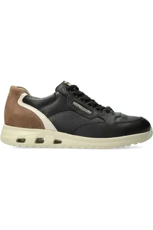 Mephisto Skor, Herr, 44 EU, Läder, Svart snörsko för män