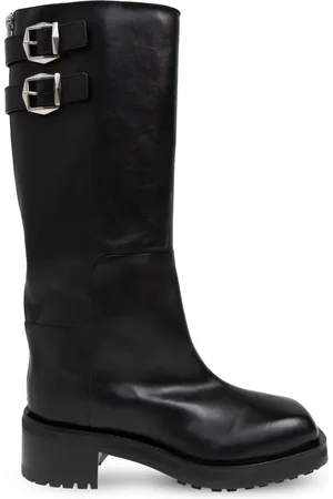 Jimmy Choo Skor, Dam, 38 EU, Läder, Knee-high stövlar Brooklyn