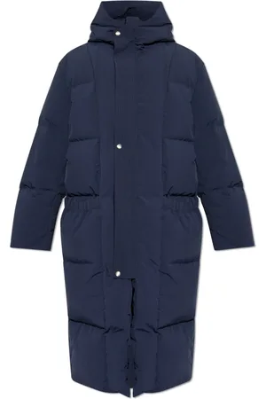 Jil Sander Kappa, Herr, S, Polyester, Lång Dunjacka