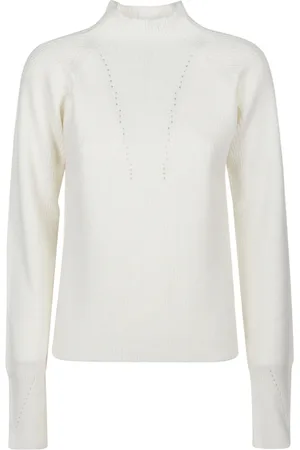 DRUMOHR Stickade tröjor & koftor, Dam, M, Mysig Stickad Turtle Neck Sweater