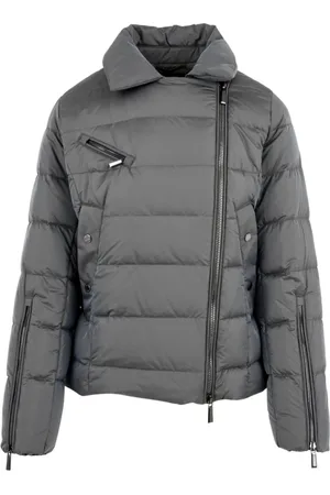 MOORER Jacka, Dam, S, Quiltad Dragkedja Ärm Sidoficka Jacka