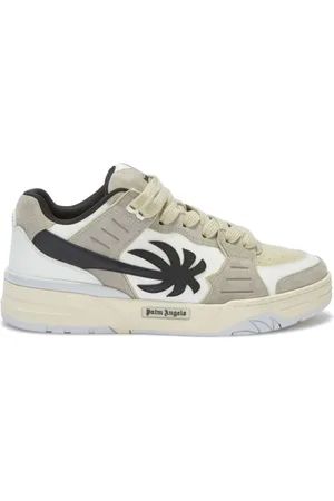 Palm Angels Skor, Herr, 42 EU, Läder, Vita sneakers