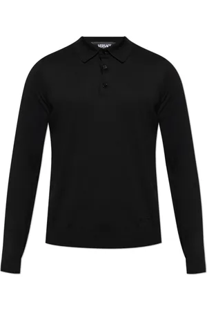 VERSACE Topp, Herr, XL, Bomull, Långärmad polo