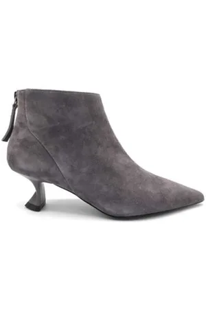 Jeannot Skor, Dam, 39 EU, Läder, Suede Zip Back Leather Effect Heels