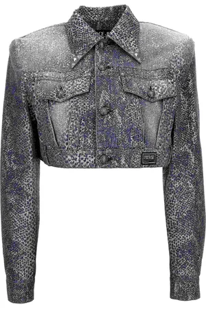 VERSACE Jacka, Dam, 3Xs, Stiliga Kappor Kollektion