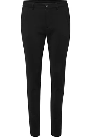 Kaffe Byxor, Dam, XL, Svart Djup Byxor Vera Stil