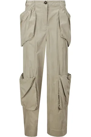 Low Classic Byxor, Dam, S, Sammetbyxor med Stora Fickor